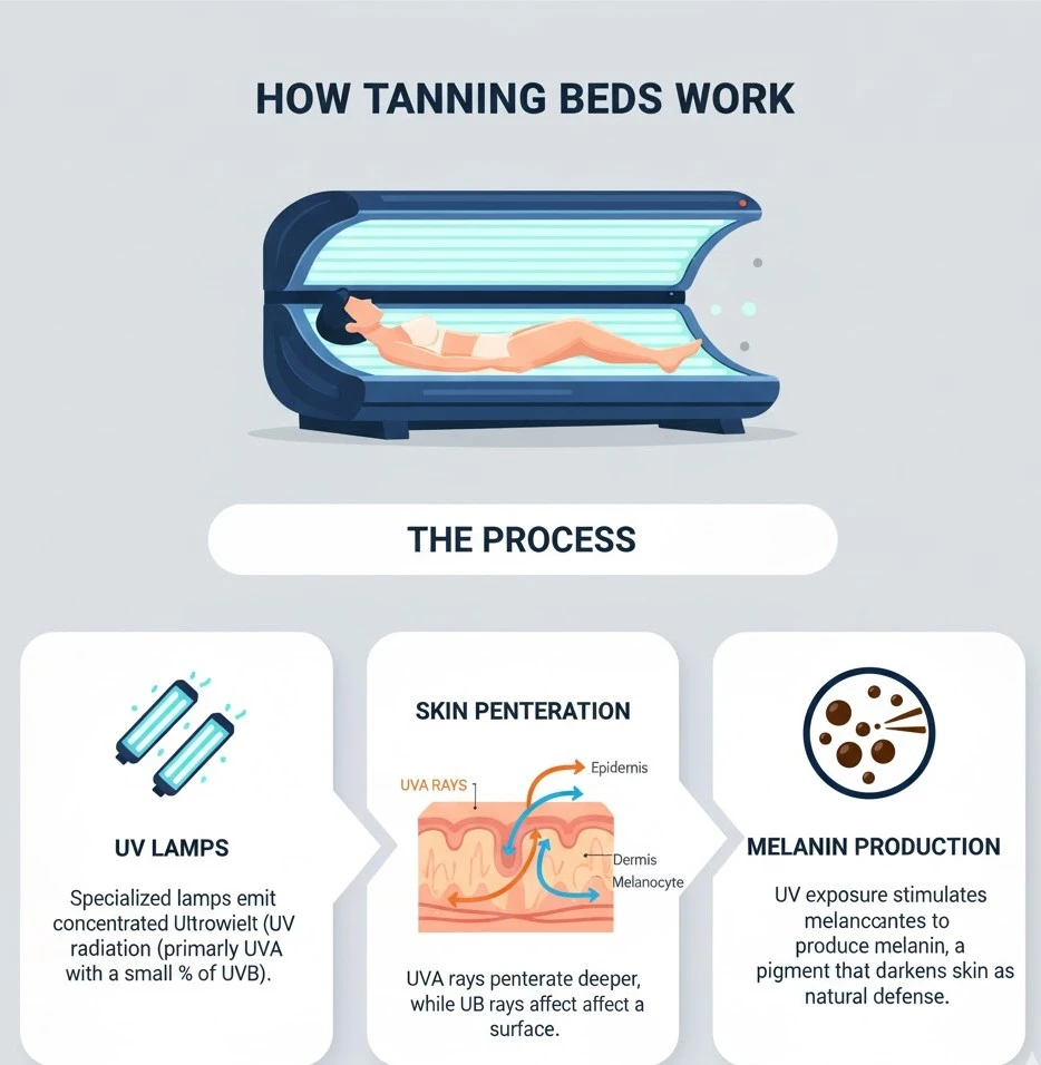How tanning beds work