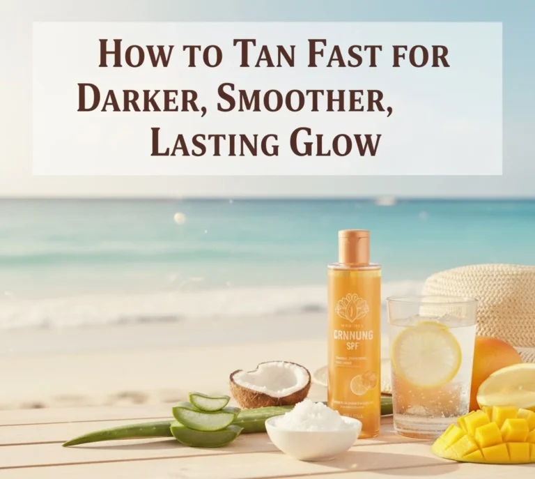 How to Tan Fast for a Darker, Smoother, Lasting Glow