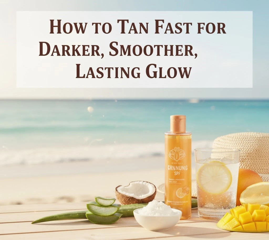 How to Tan Fast for a Darker, Smoother, Lasting Glow