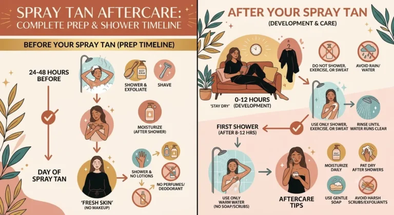 Spray Tan Aftercare: What to Do Before and After